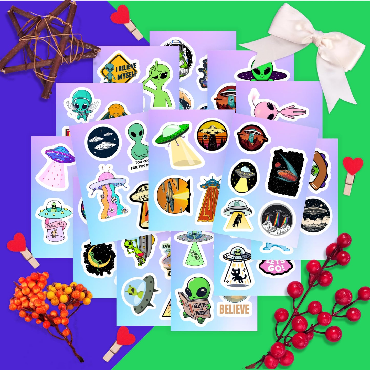 BulbaCraft 100Pcs Funny Nurse Stickers, Funny Nurse Gifts, Nursing Stickers, Medical Decals for Computer, Cups, Planner Laptop Decals, Gifts for Women & Men