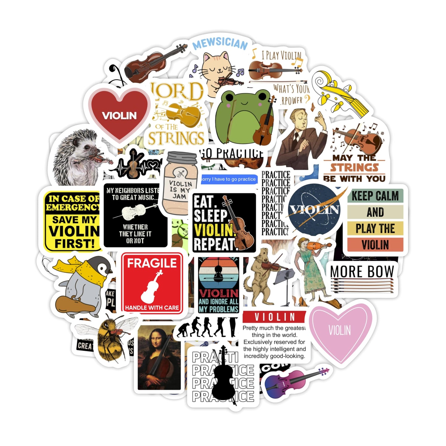 BulbaCraft 100Pcs Funny Nurse Stickers, Funny Nurse Gifts, Nursing Stickers, Medical Decals for Computer, Cups, Planner Laptop Decals, Gifts for Women & Men