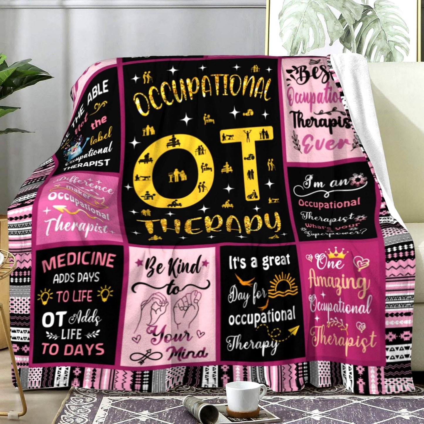 Nurse Blanket Gifts for Women,Cool Nursing Practitioner Nurse Graduation Gifts for Women Nurses Week Best Nurse's Day Throw Blankets for Nurses 50"X40"