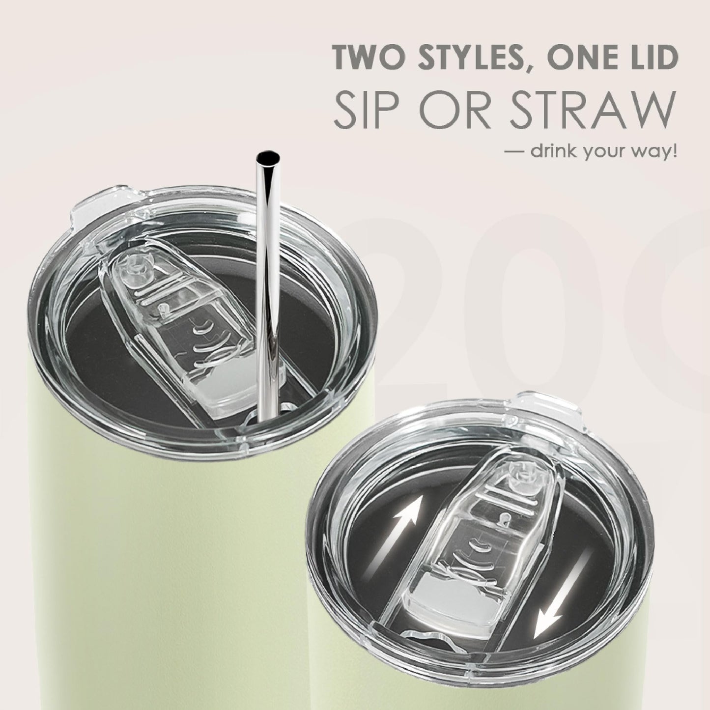 SANDJEST Nurse Tumbler Cup - Nutritional Facts Travel Coffee Mug Gift - 20oz Tumblers Nurse Gifts for Birthday, Christmas, Appreciation Week, Nursing School Graduation for Nurses, Practitioners