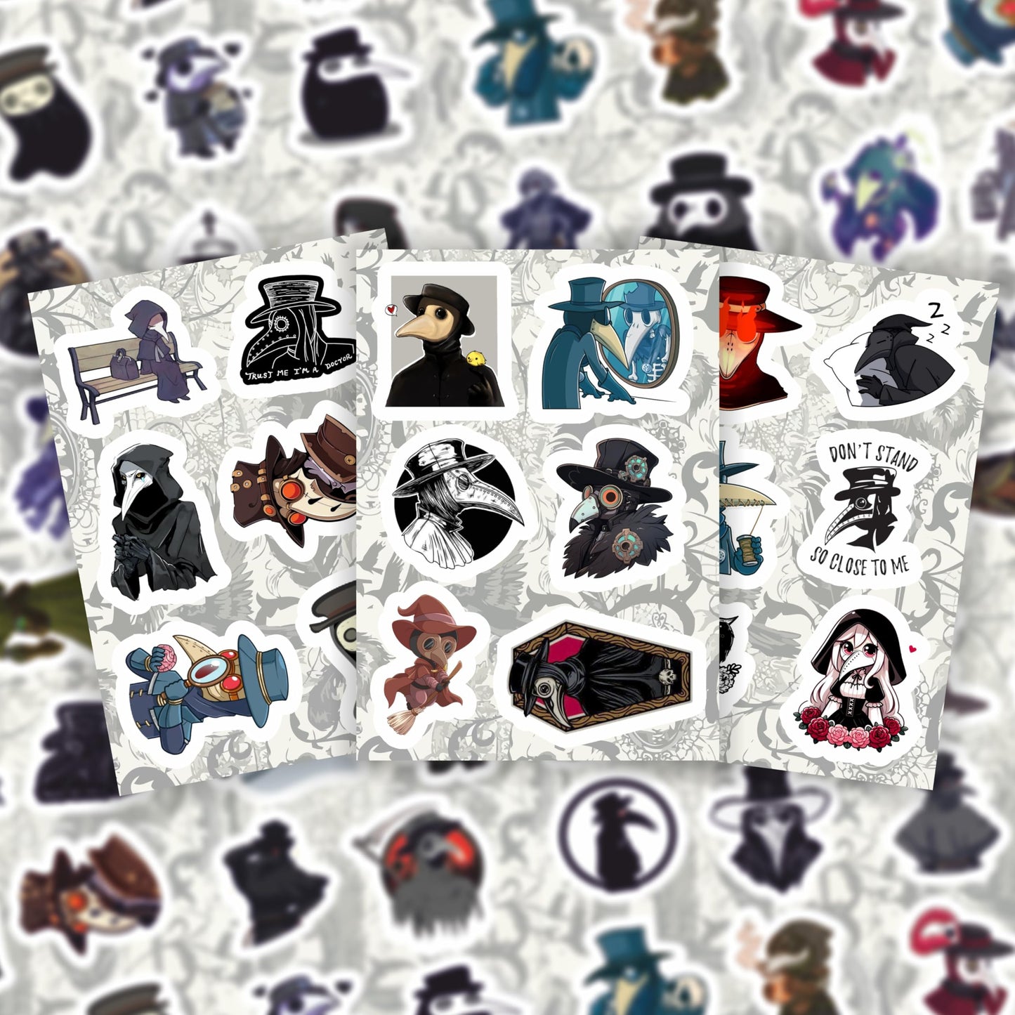 BulbaCraft 100Pcs Funny Nurse Stickers, Funny Nurse Gifts, Nursing Stickers, Medical Decals for Computer, Cups, Planner Laptop Decals, Gifts for Women & Men