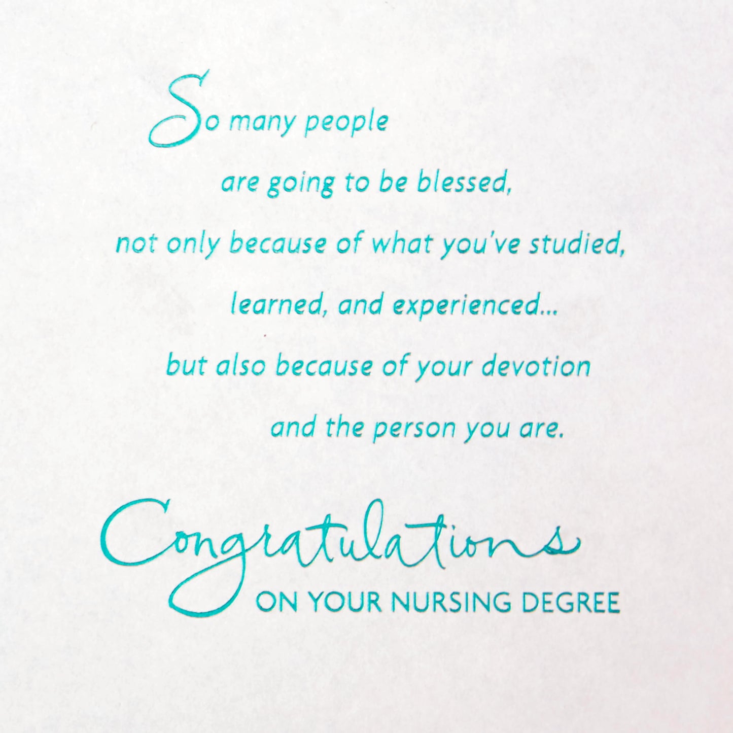 Hallmark Nurse Graduation Card (Nurses Make a Difference) for RN, LPN, Travel Nurse, Healthcare Worker